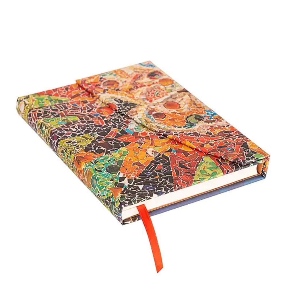 Paperblanks Gaudi s Sun Sert Kapak 13x18 120 gr 144 Sayfa Çizgisiz Defter PB9795-2