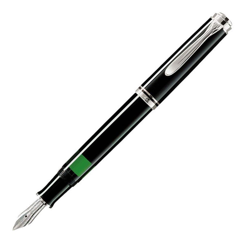 Pelikan Souveran Series M400 Black Dolma Kalem EF Uç