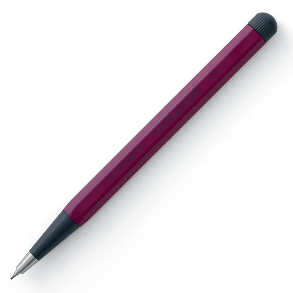 Leuchttrum 1917 Drehgriffel Nr. 2 Mekanik Uçlu Kalem 0.7 mm Port Red 366189