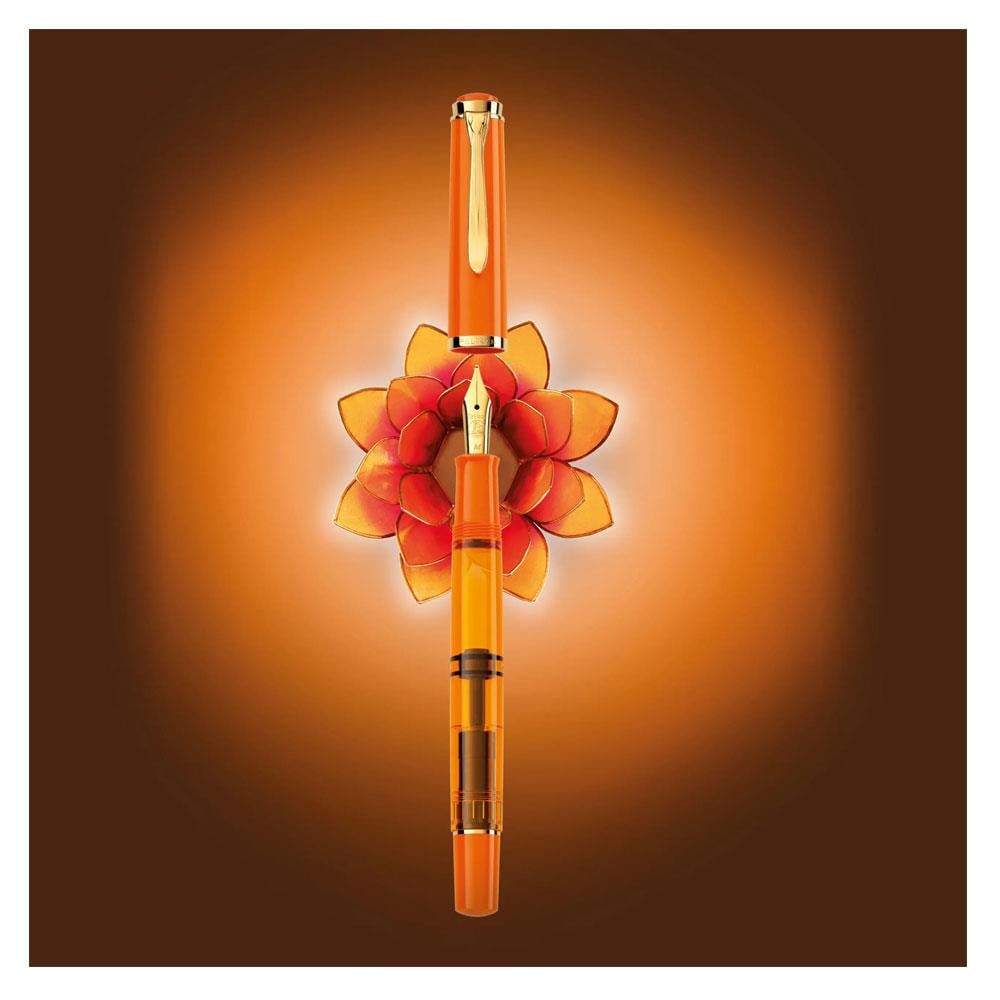 Pelikan Classic M200 Special Dolma Kalem Orange Delight EF Uç 