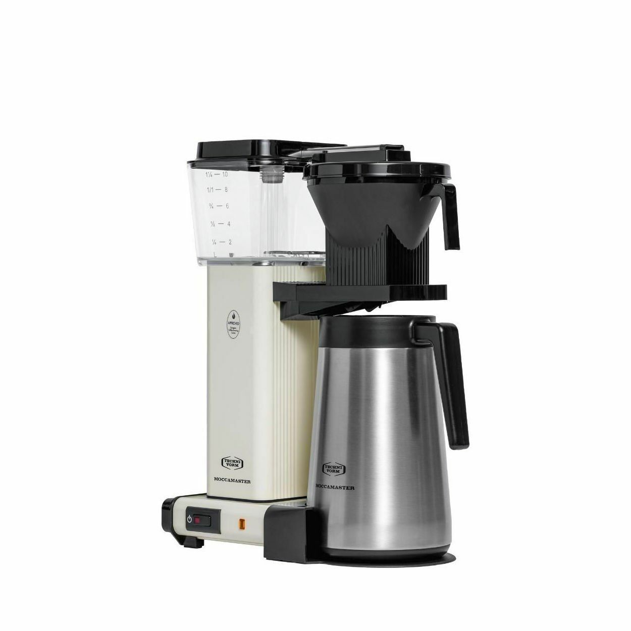 Moccamaster Filtre Kahve Makinesi - Termoslu Off White 79404-OW
