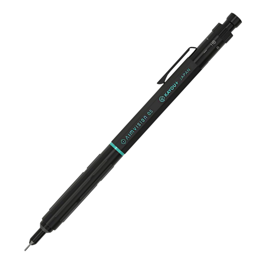 Kayou Plus Aimvision Mekanik Kurşun Kalem Stone Black KAMP-AISBK