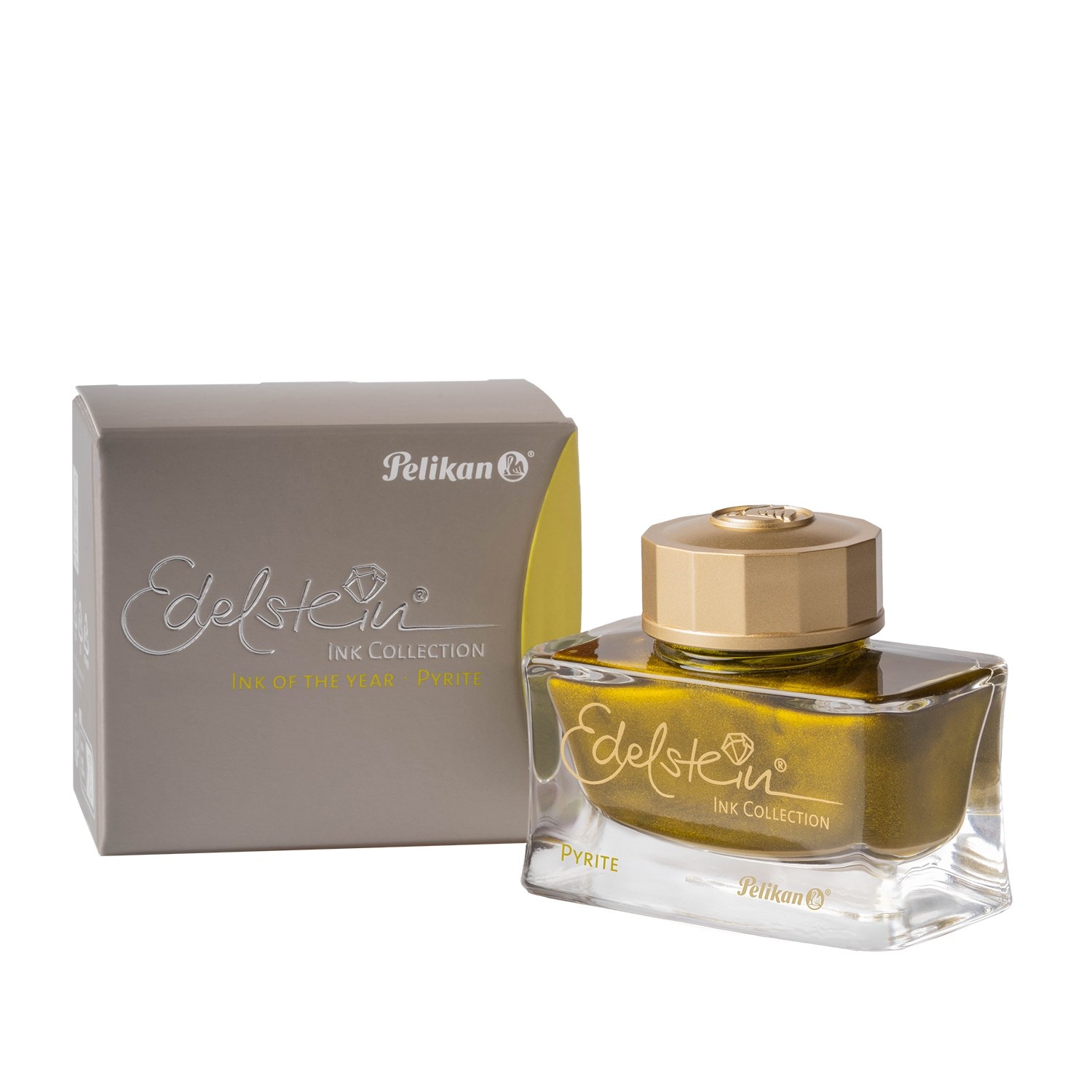Pelikan Edelstein Ink of the Year 2026 Şişe Mürekkep 50ml Pyrite