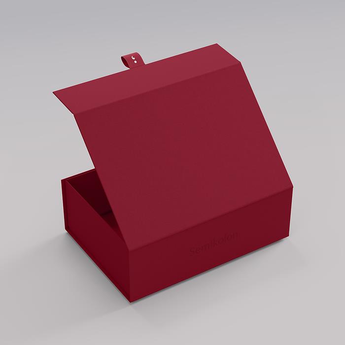 Semikolon 4Rooms Box, XSmall, Burgundy