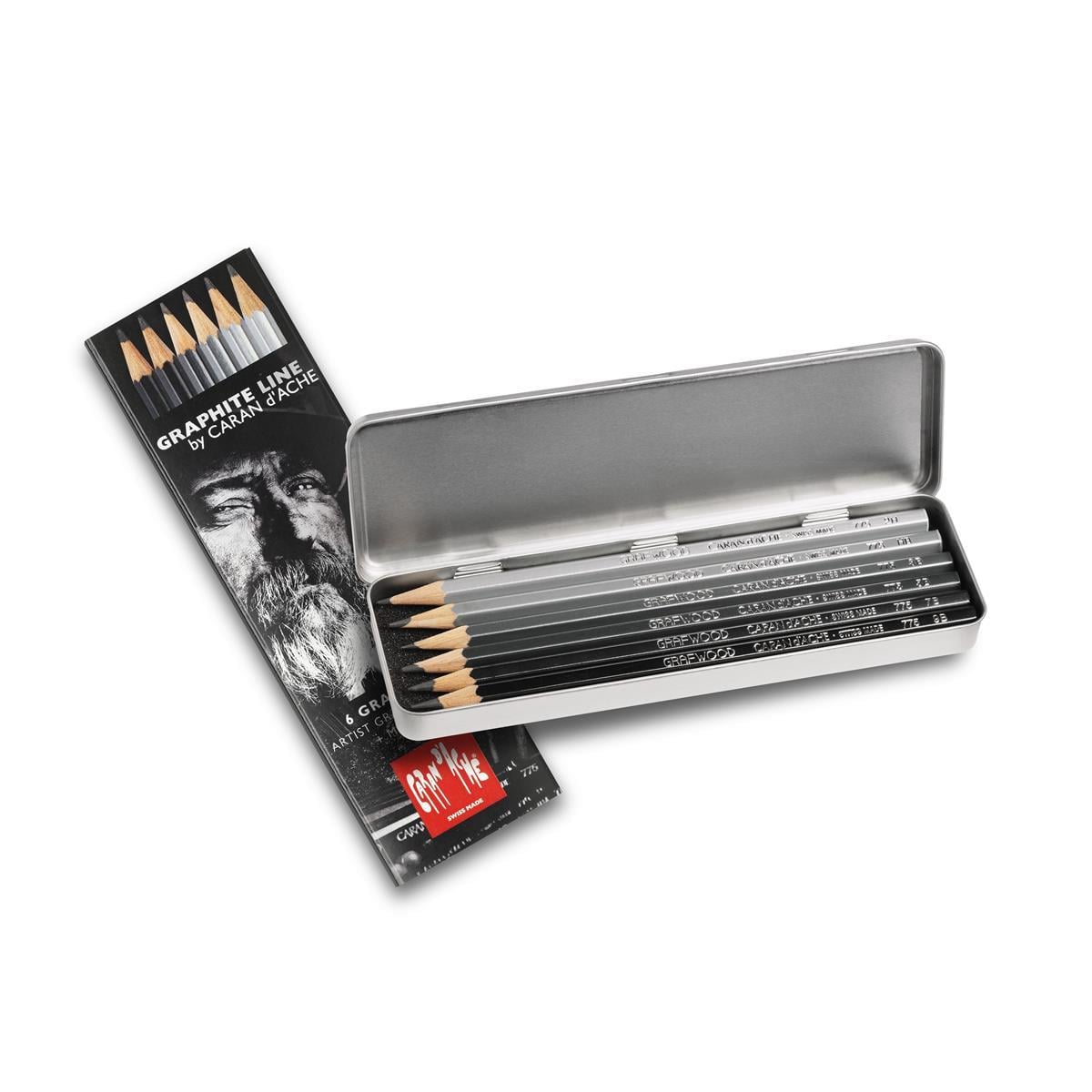 775-306 GRAPHITE LINE GRAFWOOD KALEM SETI 6 ADET GRAPHITE LINE GRAFWOOD PENCILS - 6 PCS