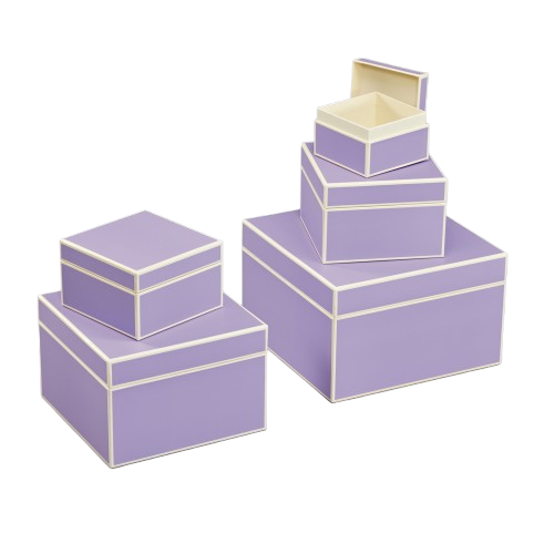 Semikolon 5'li Hediye kutusu lilac silk