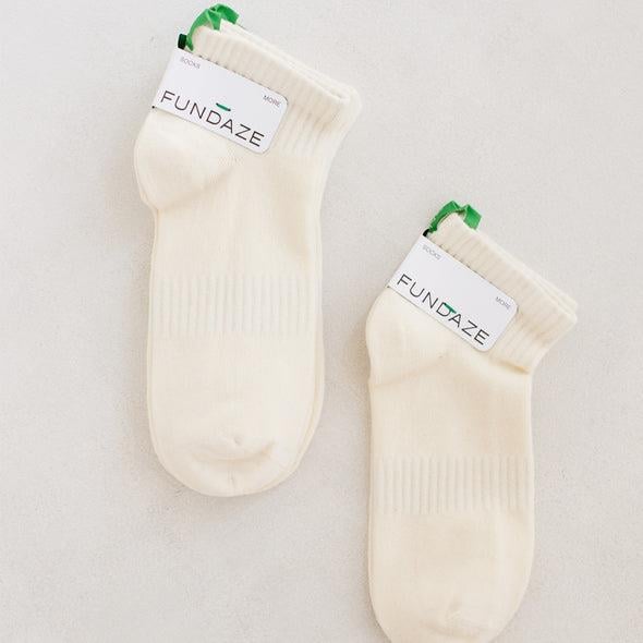 Fundaze Essential Socks Çorap - Ecru 