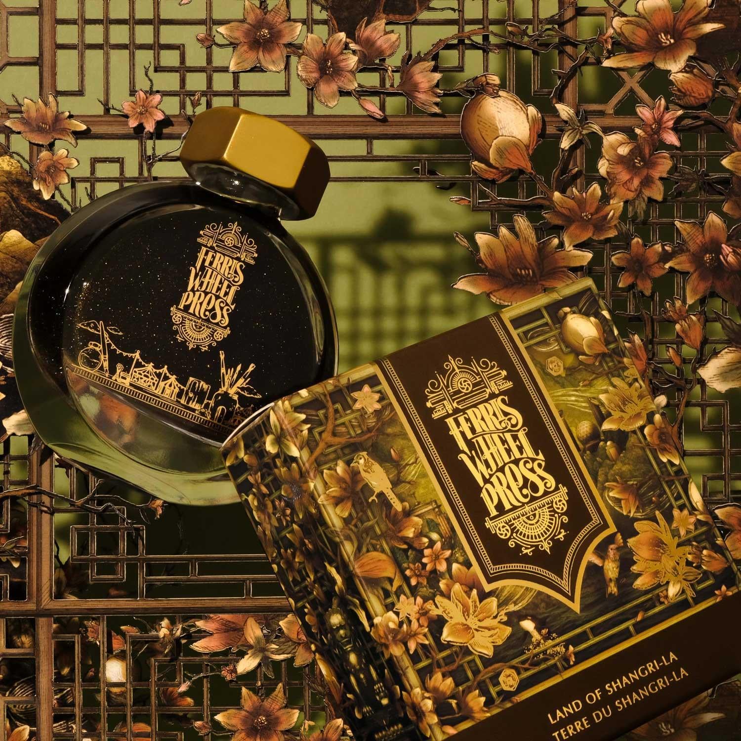 Ferris Wheel Press Shangri La Hotels 38 ml Şişe Mürekkep Land Of Shangri-la