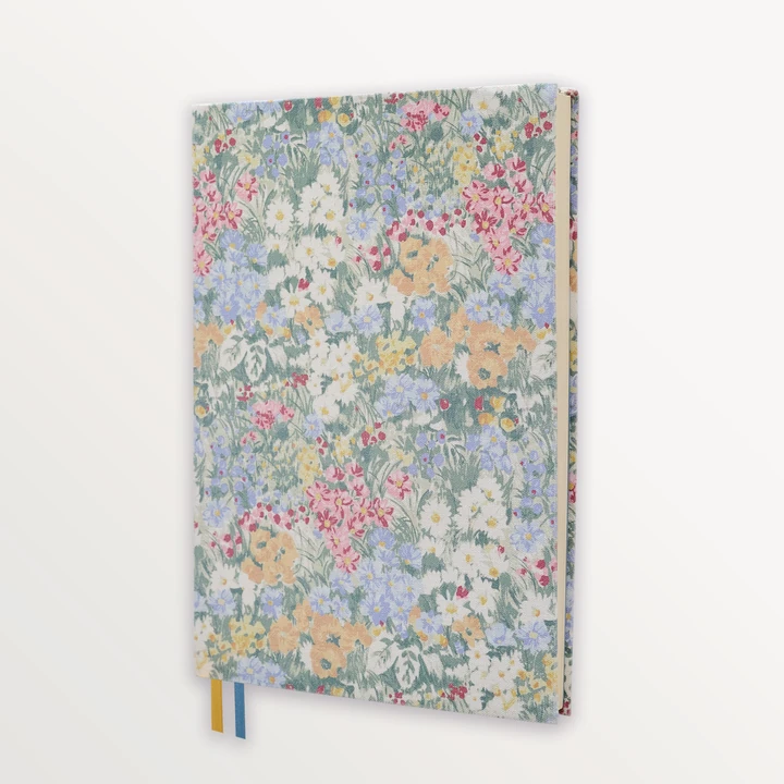 EPISODE CLASSIC FLORALS GERTRUDE'S GARDEN A5 FLEX LINEN NOTEBOOK