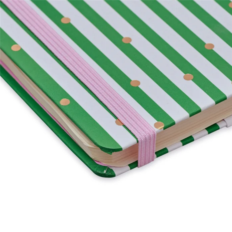 Episode Stripe Verdant Lines  Spiralli Küçük Not Defteri