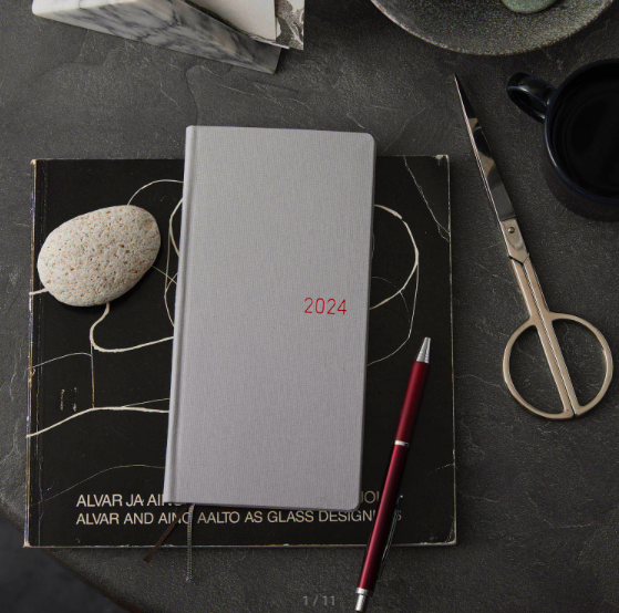 Hobonichi Techo Weeks Japanese Version 2024 Jan. Start Stylish Grey