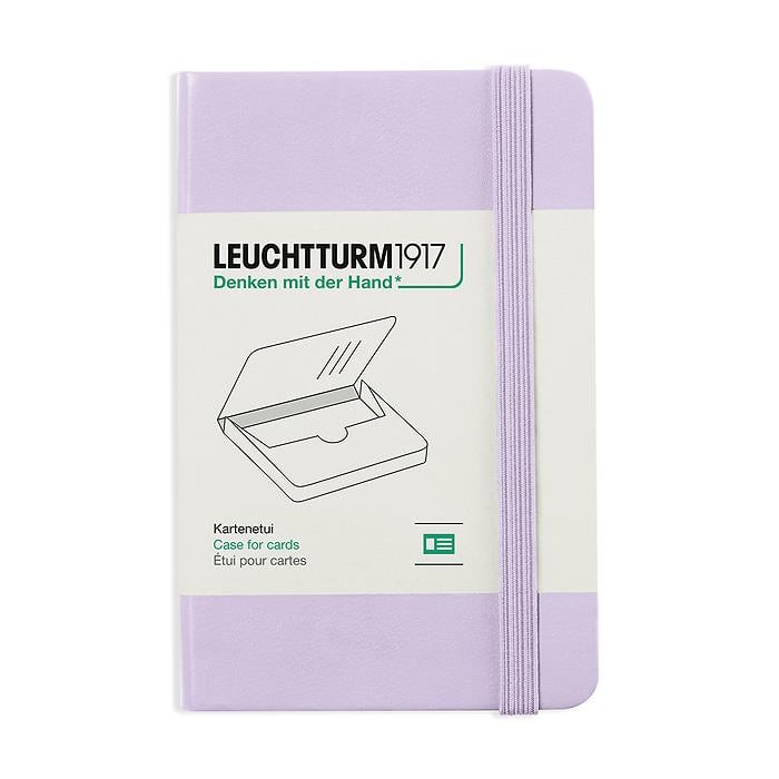 Leuchttrum 1917 Defter Görünümlü Kartvizitlik Lilac 368264