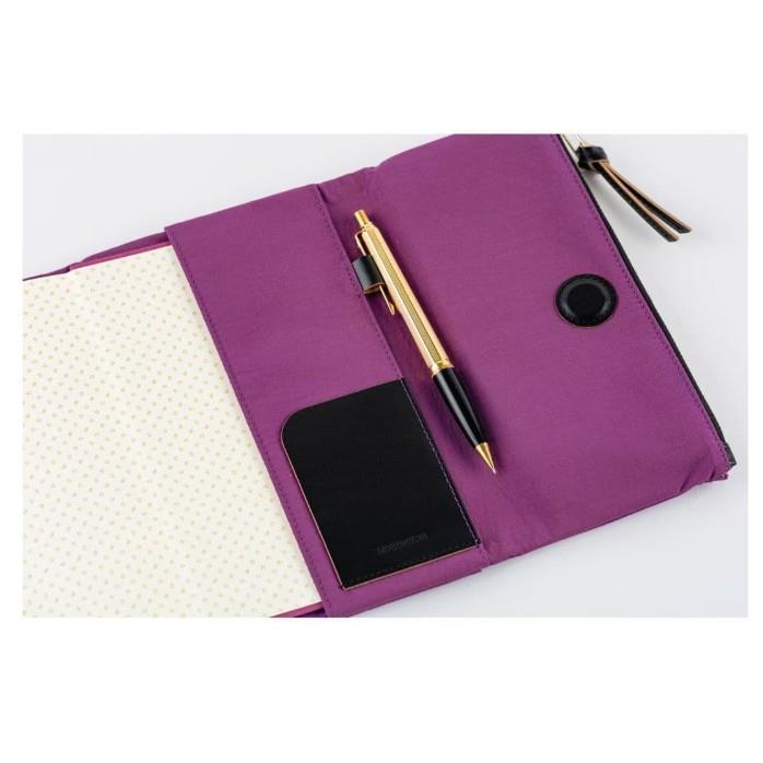Hobonichi Techo Weeks Cover - Tragen Purple Defter Kılıfı