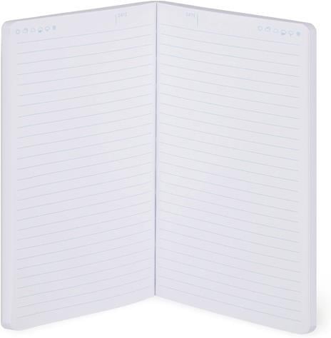 Legami  Kitty 120 gr. Beyaz Kağıt Çizgili Defter Meow