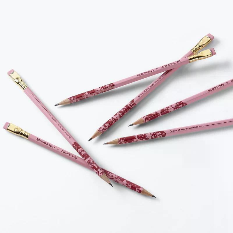 Palomino Blackwing  x Moleskine  New Sakura Limited Edition Firm Ahşap Kurşun Kalem 12'l Set