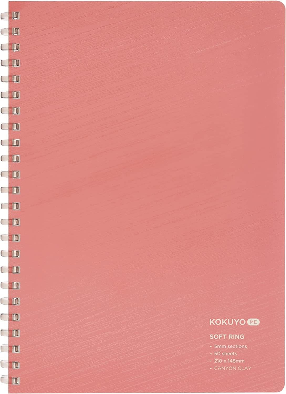 Kokuyo Me Soft Ring A5 Kareli Defter Canyon Clay