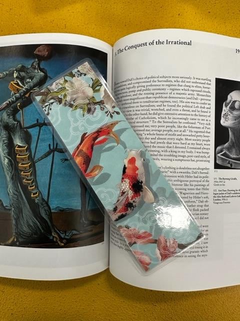 Lotus and Koi Kitap Ayracı 