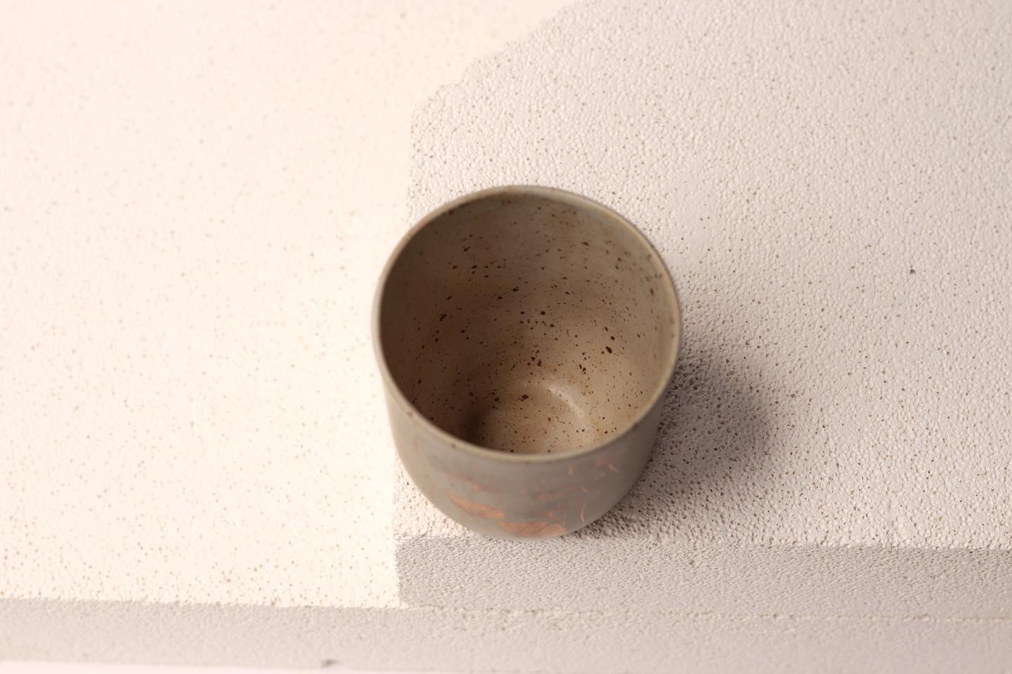 Min Seramik Ginko Desenli Seramik Bardak 250 ml
