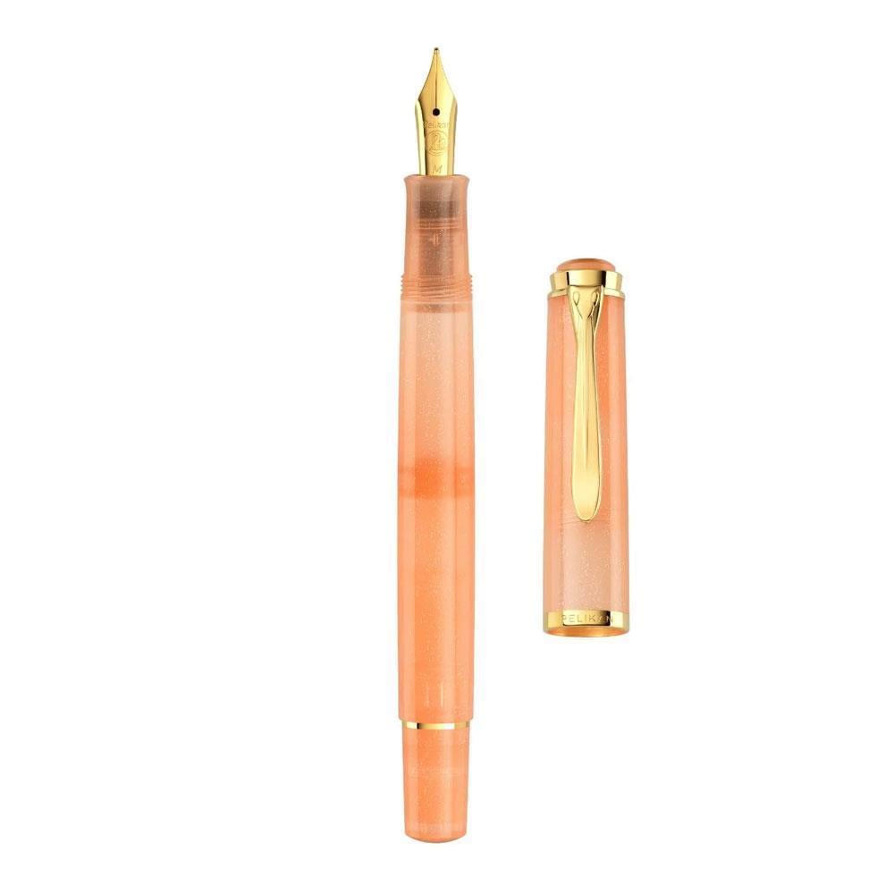 Pelikan Classic M200 Dolma Kalem Seti Apricot Achat EF Uç