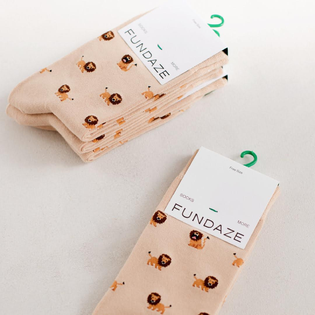 Fundaze Essential Socks Çorap - Lion