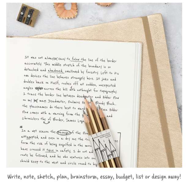 If Bookaroo Graphite Kurşun Kalem Seti Gold