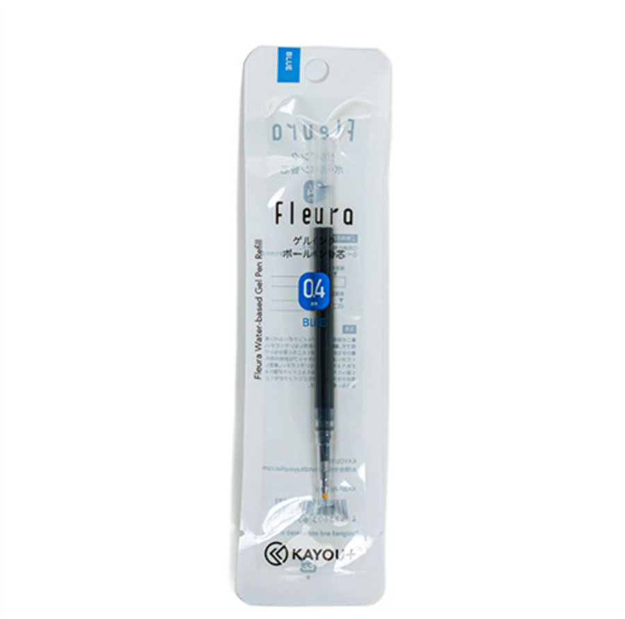 Kayou Plus Fleuro Water-Based Gel Pen Refill 0,4mm Blue