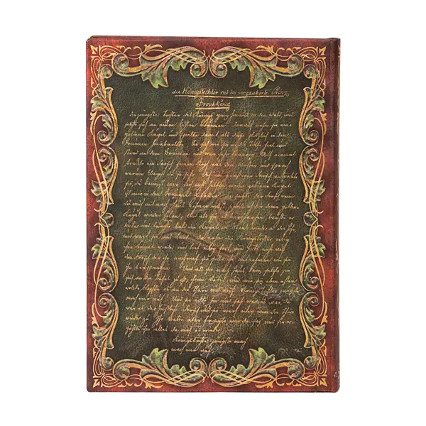 Paperblanks The Brothers Grimm Frog Prince Sert Kapak 13x18 Çizgisiz Defter PB9785-3