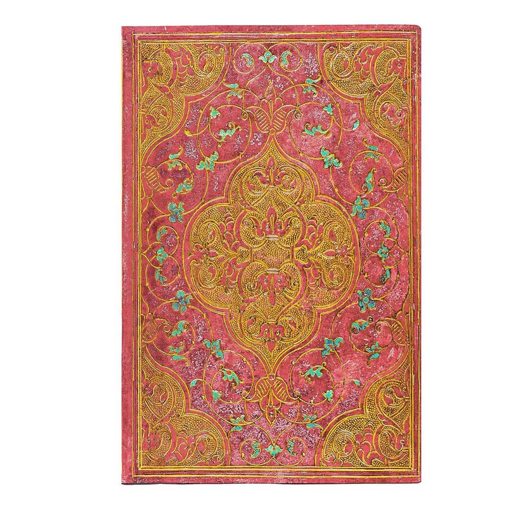Paperblanks Rose Chronicles Yumuşak Kapak 18x23 100 gr 176 Sayfa Çizgisiz Defter FB9721-1