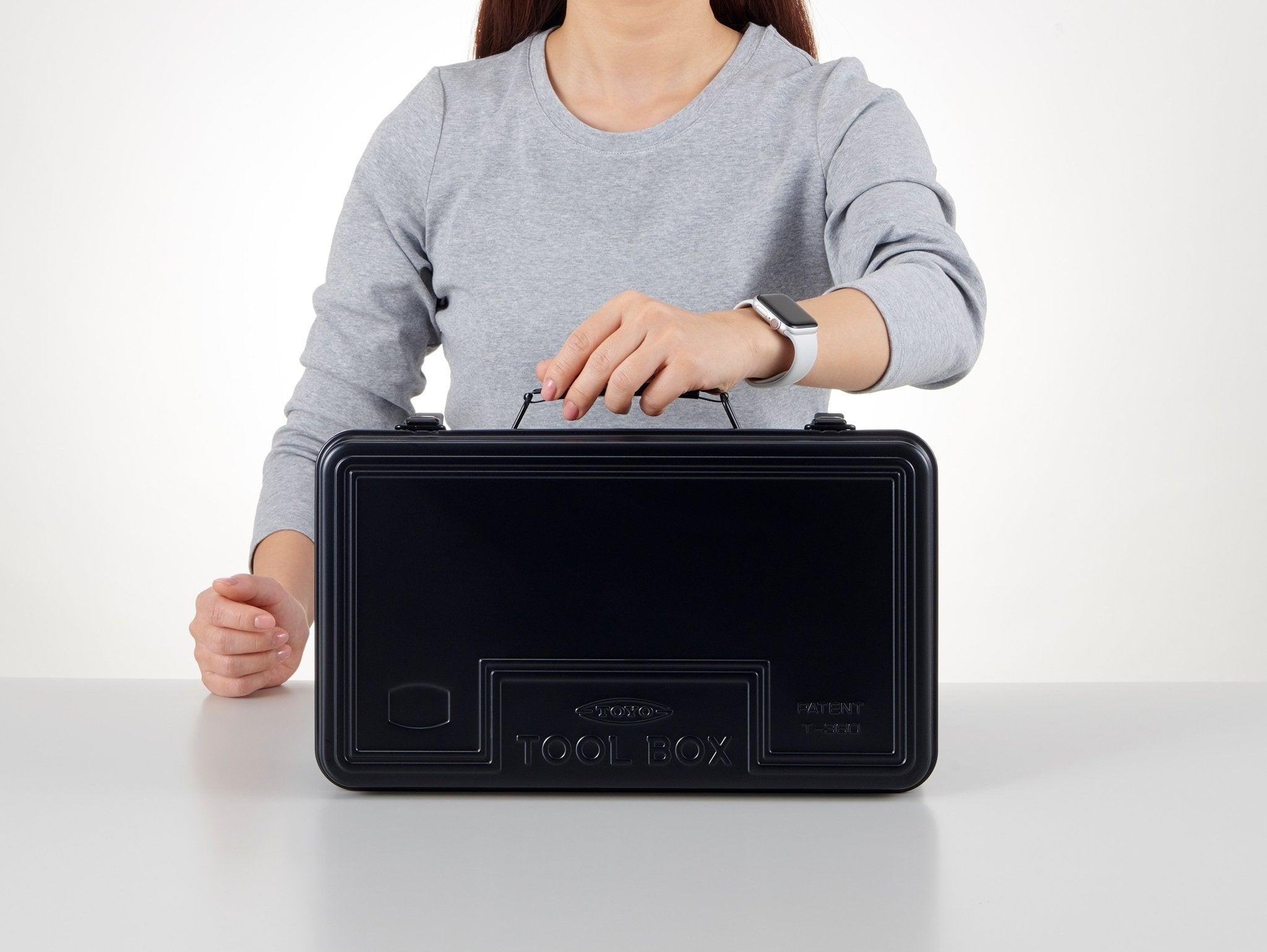 Toyo Steel T-360 Tool Storage Box Beige Metal Saklama Kutusu