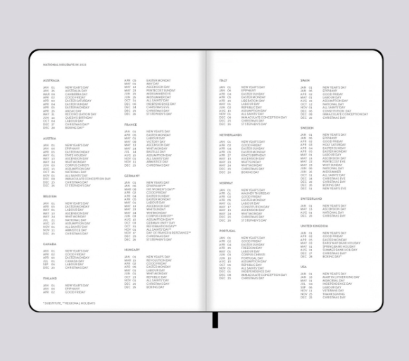 Nuuna Graphic M  2023 Twentythree Haftalık Ajanda Defter