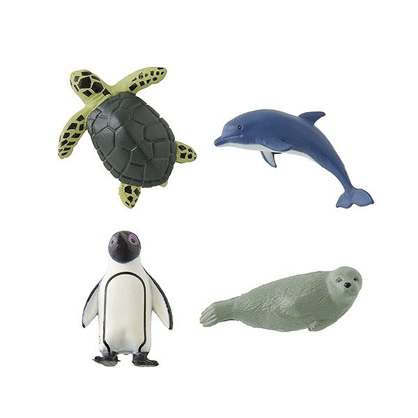 Design Phil Midori　 Mini Magnets Klips 4-Pack Aquarium 43424006