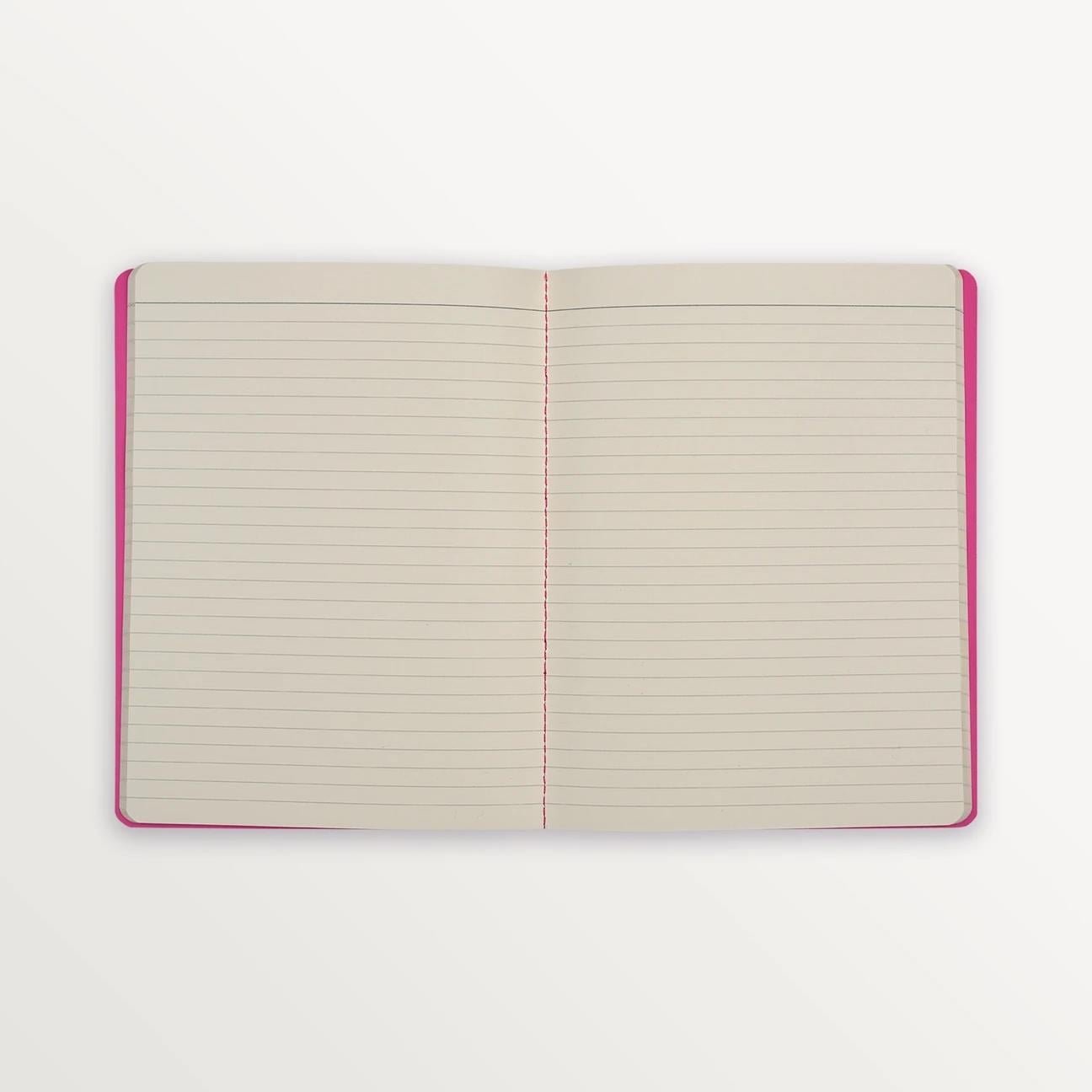 EPISODE COLOURBLOCK DUO PEACH PINK SET OF 2 B5 NOTEBOOKS