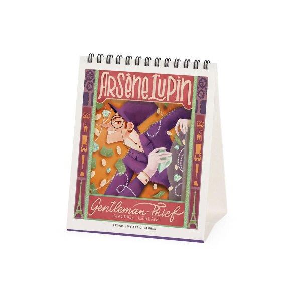 Legami Masaüstü Takvim / Planlayıcı 27,2x10,2 cm 2025 Book Lovers