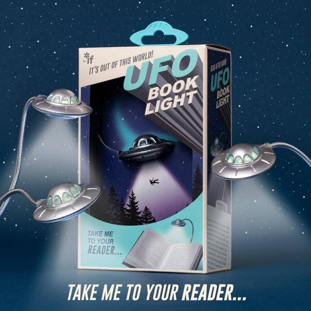İf  Işıklı & Özel Kutusunda  Kitap Ayracı UFO