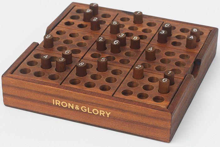 Suck Uk Iron & Glory Collection-Ahşap  Sudoku