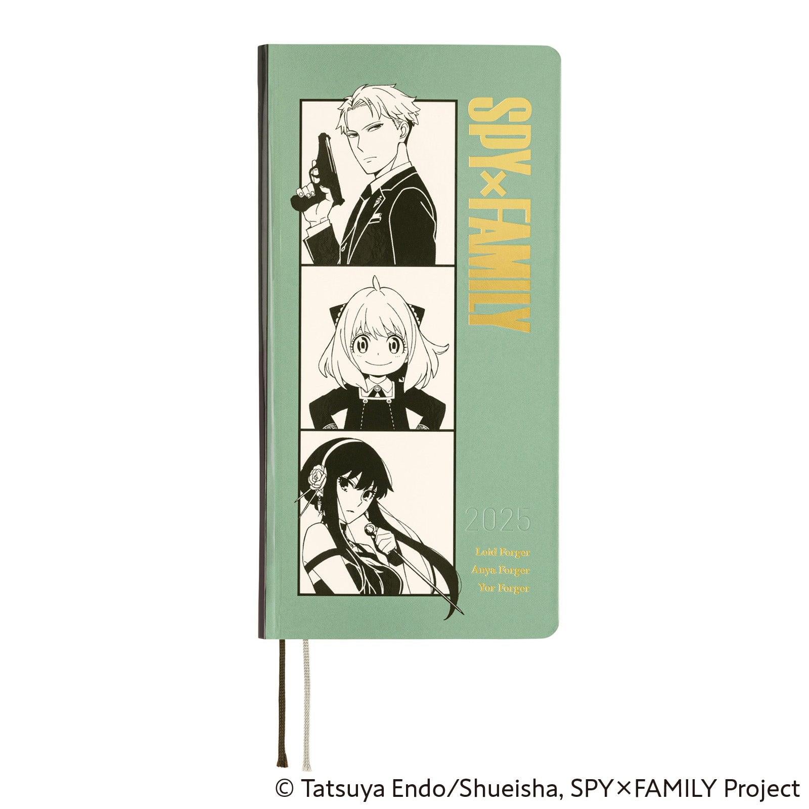 Hobonichi Weeks 2025 Book - SPY x FAMILY: Forger Family (English / Wallet Size)