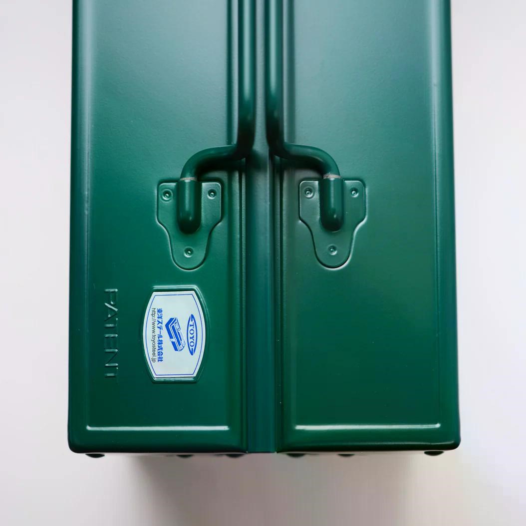 Toyo Steel ST-350 Tool Storage Box Antique Green Metal Saklama Kutusu