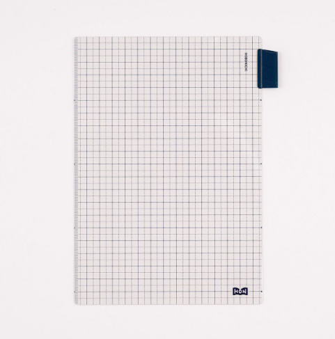 Hobonichi Techo 2024 Black Gingham HON / A5 Size / Daily / Jan start / Mon start - Japanese Edition