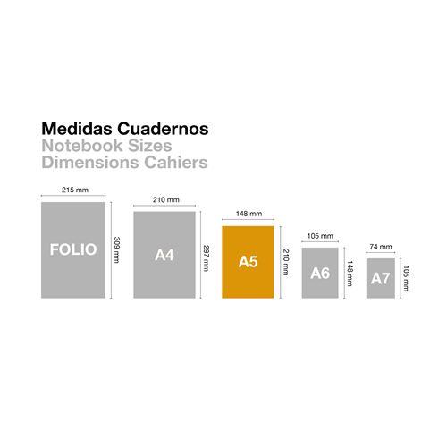 Miquelrius A5 B2Basics Dikişli Noktalı  Üçlü Defter Seti  