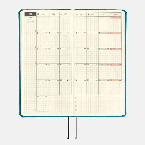 Hobonichi Techo Weeks  B6 Shaped Weeks Colors  Cherry