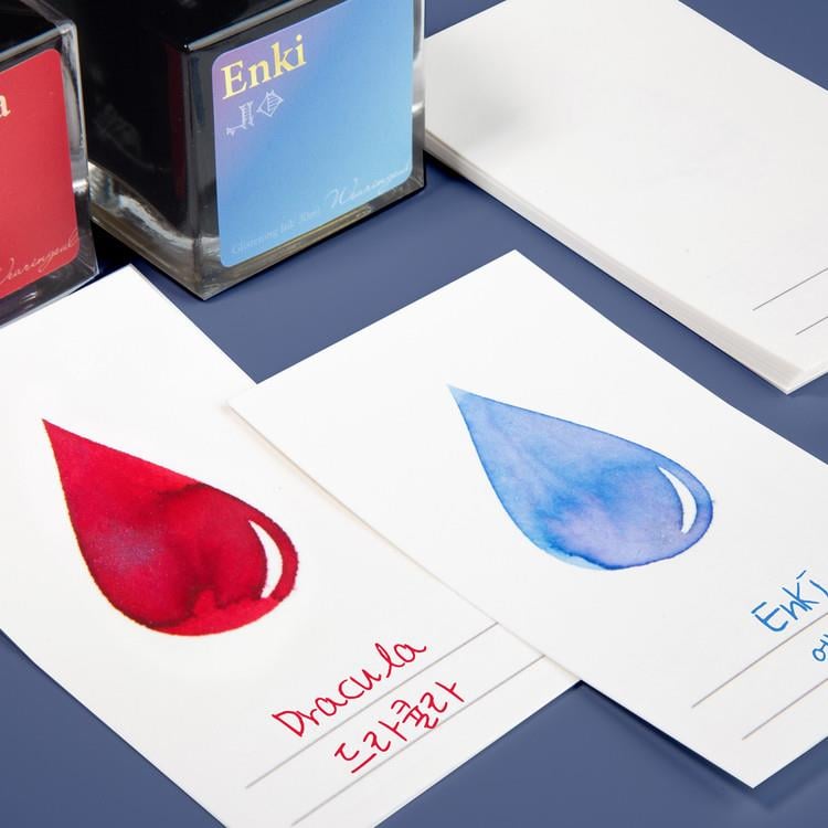 Wearingeul Ink Drop Color Card - Mürekkep Deneme Kartları 50'li Paket