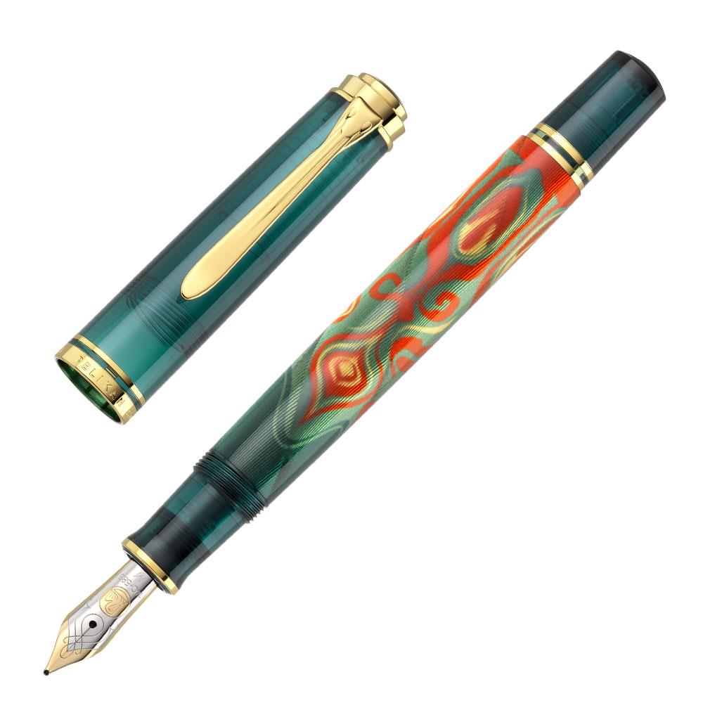 Pelikan Souverän M600 Art Collection Rudi Rother Dolma Kalem EF Uç