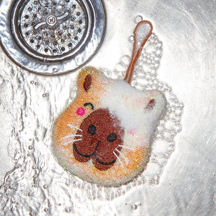 Kikkerland Capybara Scrub Sponge 2'li Ovma Süngeri