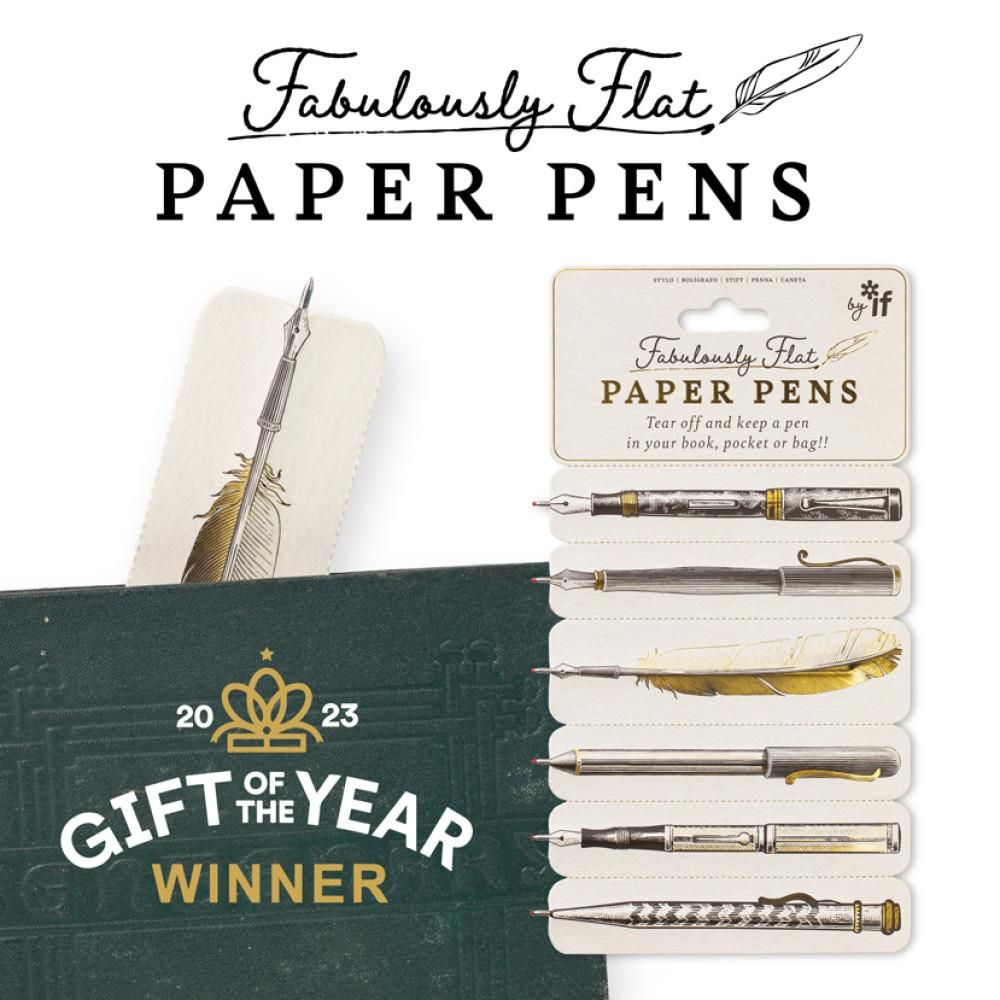 If Fabulously Flat Paper Pen Kalemli Kitap Ayracı
