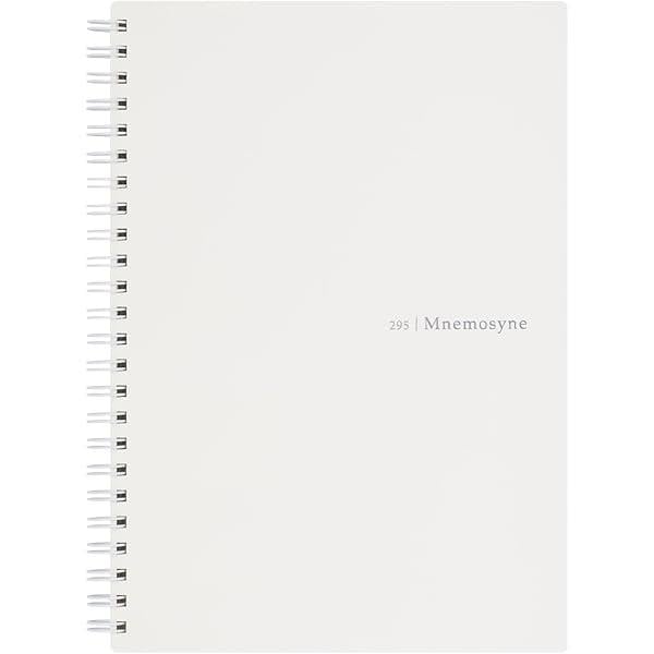 Maruman Mnemosyne N295-51 Special Dolma Kalem Uyumlu Japon Telli Çizgili A5 Light Grey