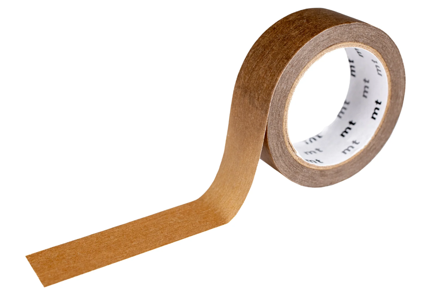 Kamo-i Masking Washi Tape 15mm×7m Yellow Earth