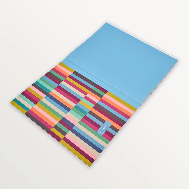 EPISODE STRIPE SPECTRUM SEGMENTS XL PERFECT BOUND NOTEBOOK