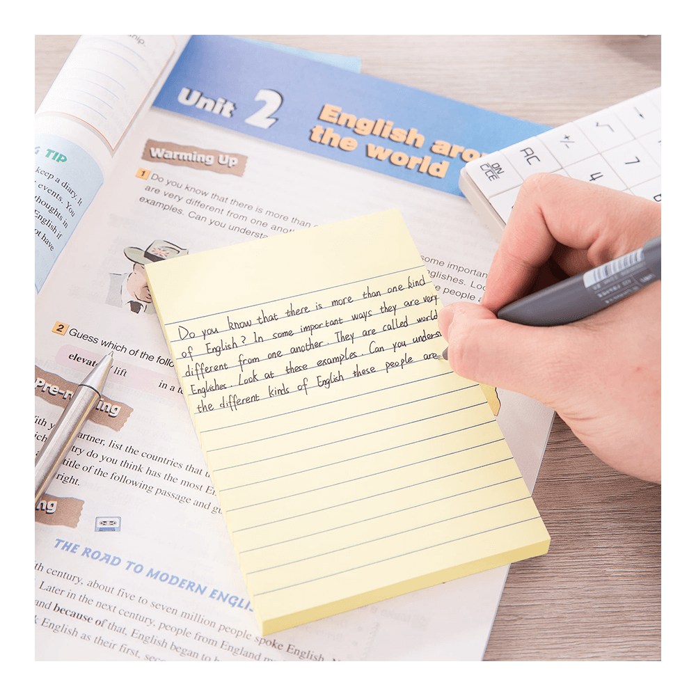 Deli To-Do Yapışkanlı Not Kağıdı Sarı 152×101mm 100yp A00752