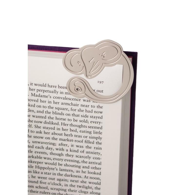 IF Curled Up Corners Metal Kitap Ayracı - Sleepy Mouse  