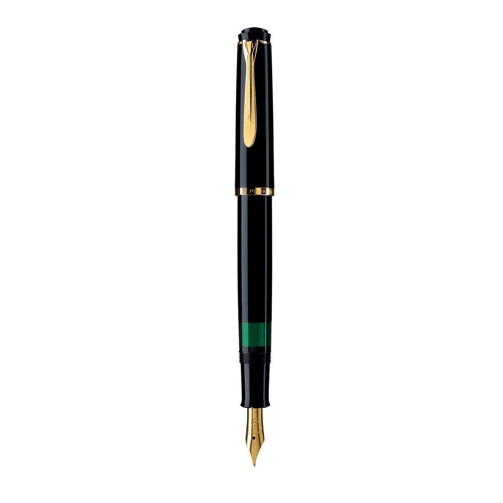 Pelikan Classic Series M200 Black Fountain Pen Dolma Kalem F Uç